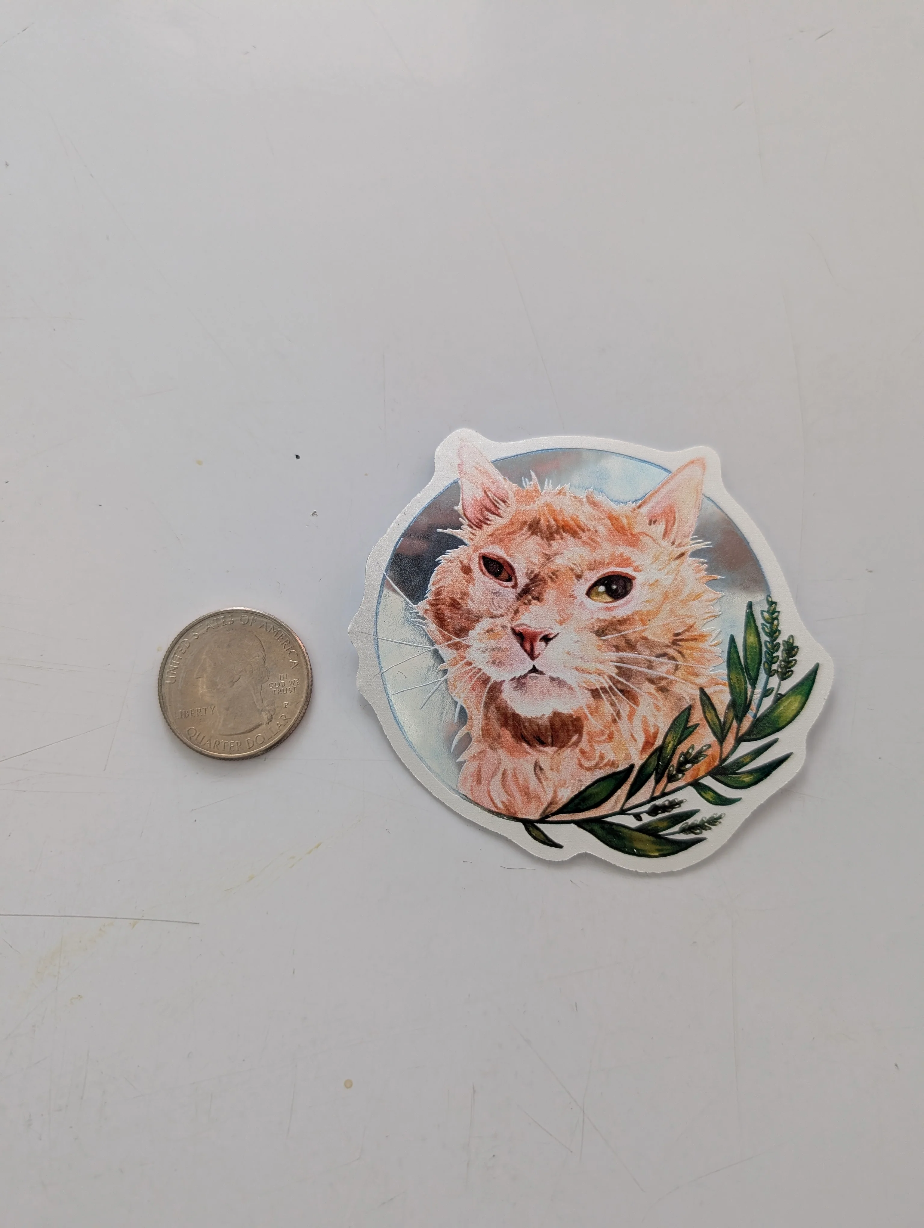 1 Nuji sticker (metallic) - Image 2