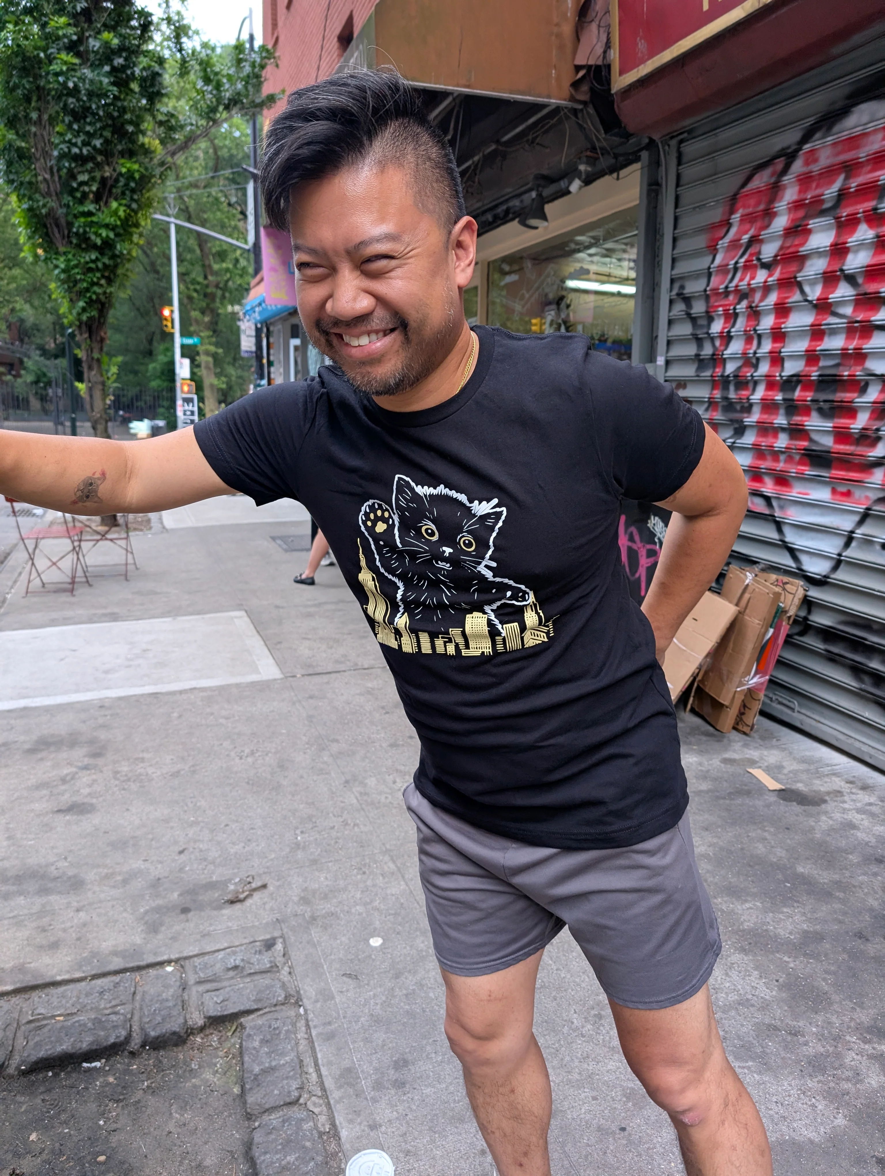Baby Corn vs NYC Unisex Shirt - Image 4