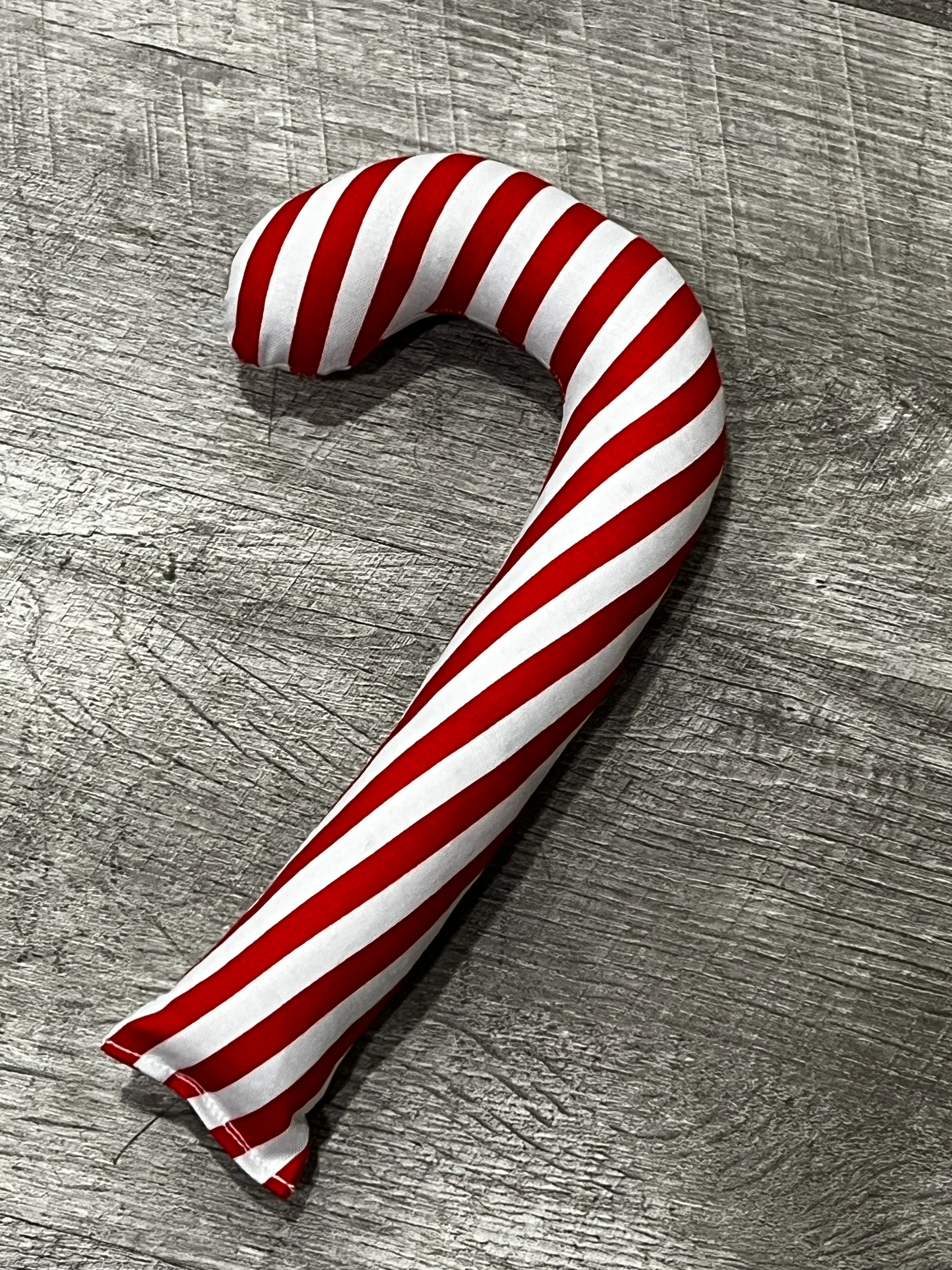 Candy Cane Cat toy Catnip & Silvervine Kicker - Image 3